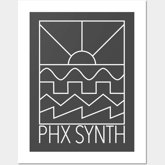 Phoenix Synth Wall Art by kingegorock